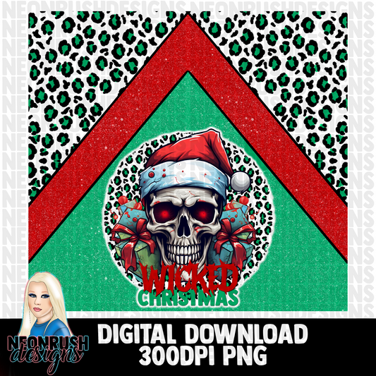 Wicked Christmas Freebie tumbler wrap digital download