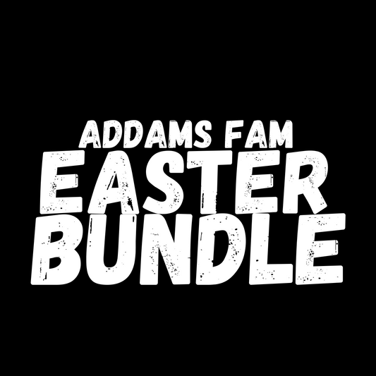 Addams fam Easter facebook exclusive bundle png digital download