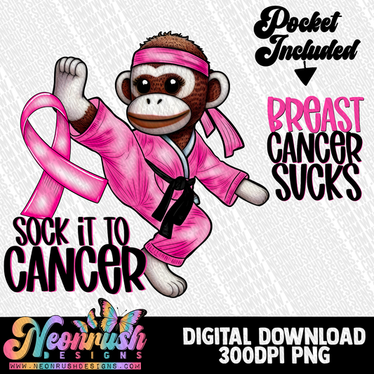 Sock it too cancer Facebook exclusive png digital download